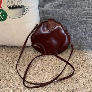 Maroon vintage crossbody Les Must De Cartier